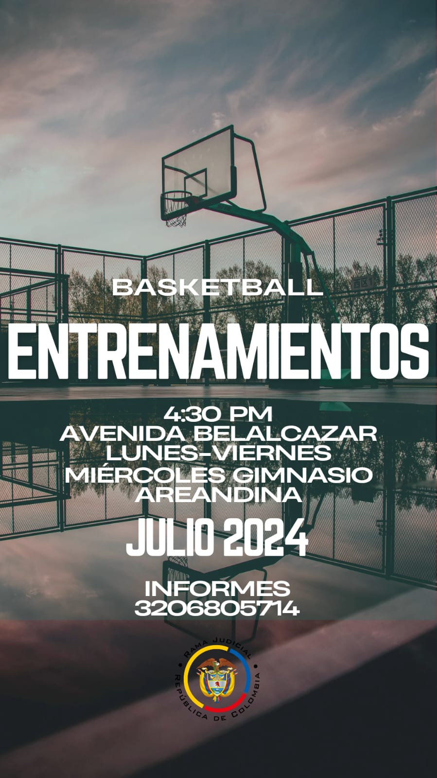 ENTRENAMIENTOS BALONCESTO