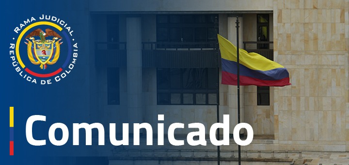 Comunicado de la Comisión Interinstitucional de la Rama Judicial