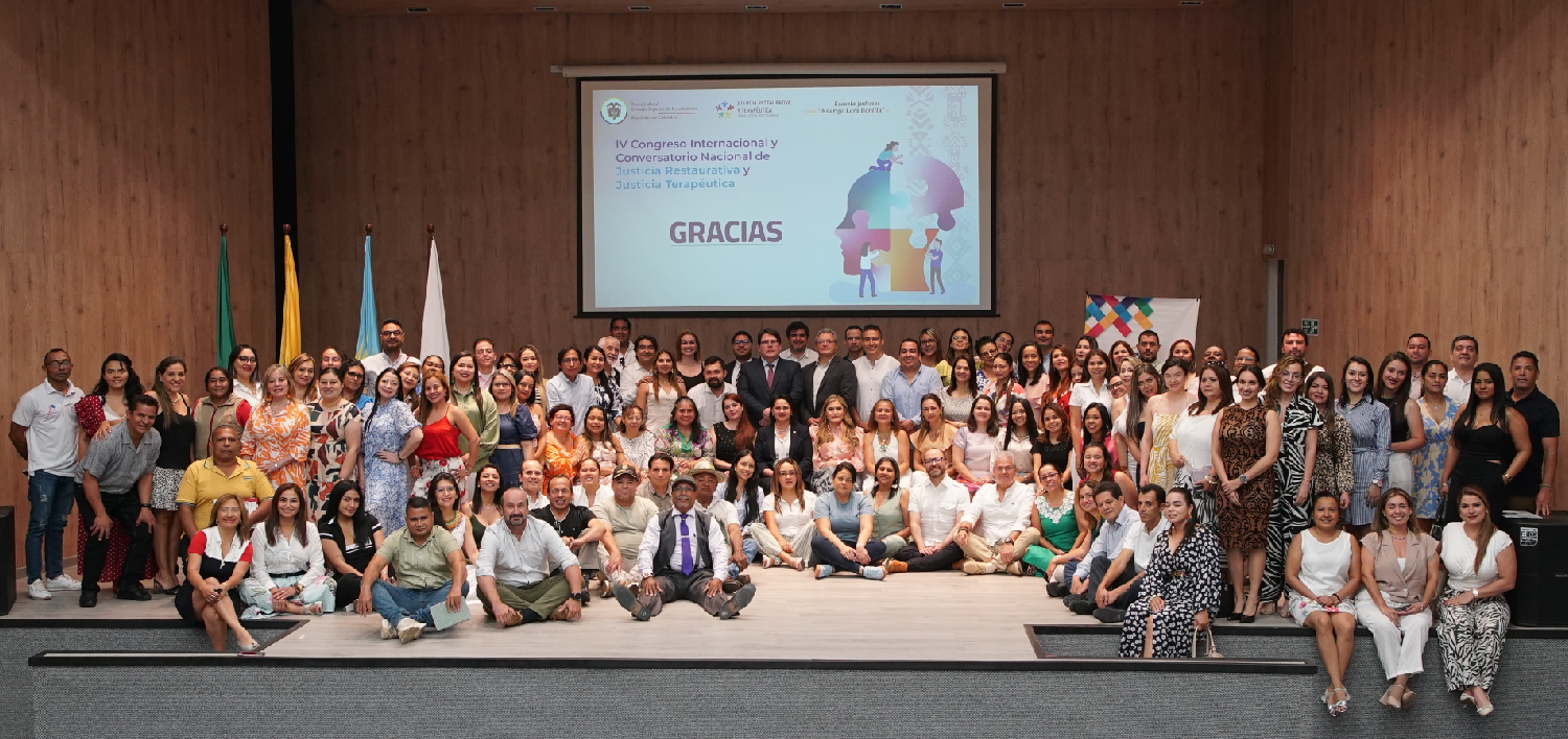 El reconocimiento de las víctimas y su empoderamiento fue el tema central del IV Congreso Internacional y Conversatorio Nacional de Justicia Restaurativa y Terapéutica