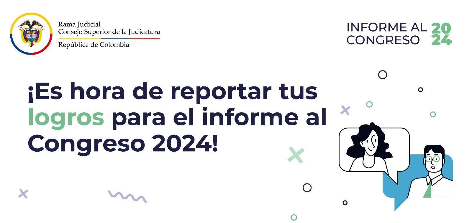 Judicatura comienza la recolección de datos para el Informe de Gestión 2024 ante el Congreso de la República