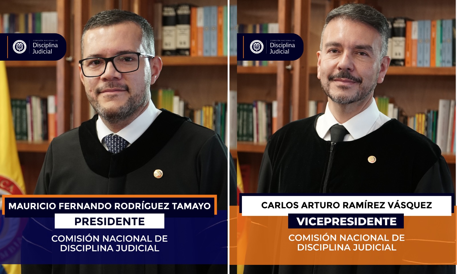 Elegidos nuevo Presidente y Vicepresidente de la Comisión Nacional de Disciplina Judicial