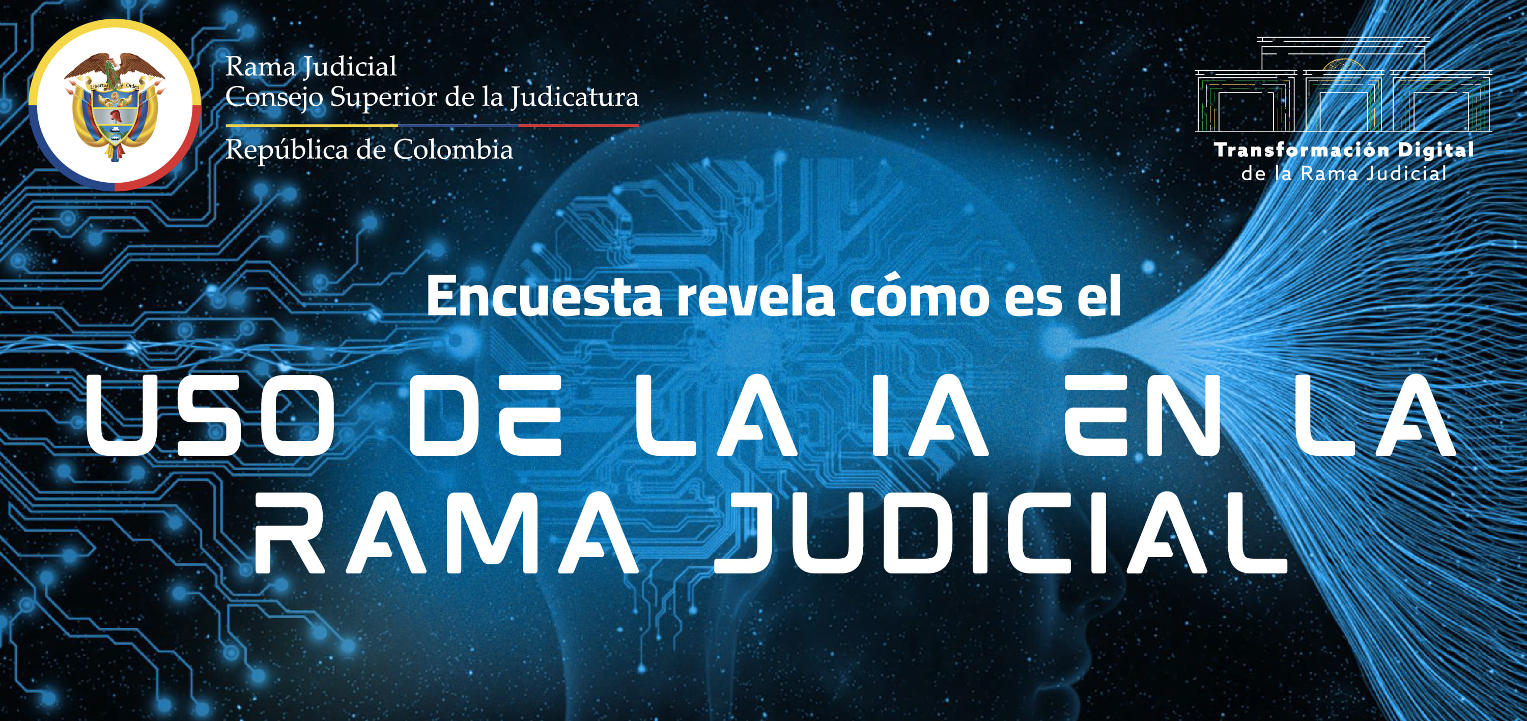 Encuesta revela cómo está el uso de la IA en la Rama Judicial