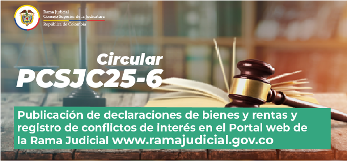 Circulares Consejo Superior de la Judicatura 2025