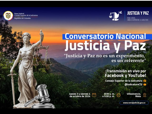 Conversatorio Nacional Justicia y Paz 2024