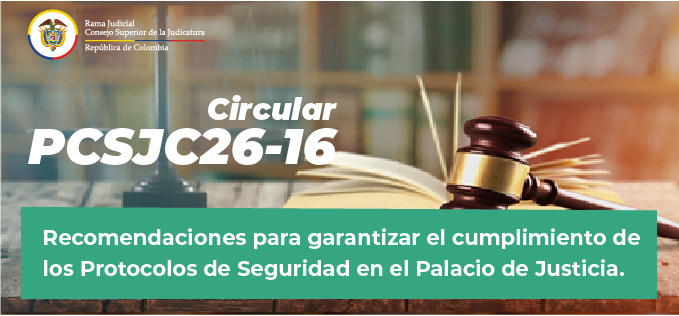 Circulares Consejo Superior de la Judicatura 2026